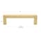 Gliderite Hardware 3-3/4 in. Center to Center Solid Square Bar Pull Champagne Gold 21683-96-CHPG-1 - alternate 2
